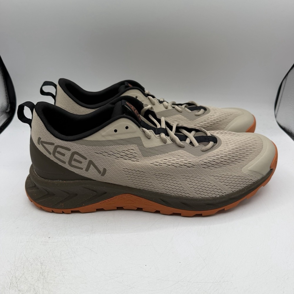 Keen Versacore Speed Running Shoes Mens Sz 15 Beige Brown Orange Sneaker 1030232